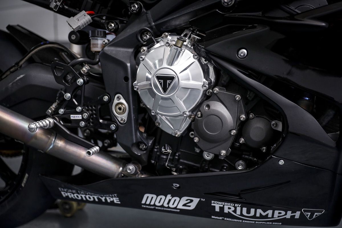 Motor de la Triumph para Moto2